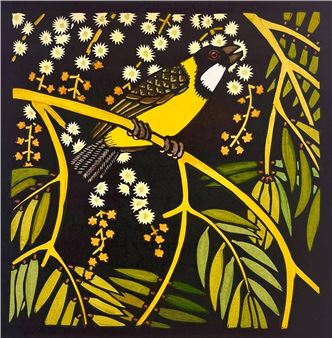 Kit Hiller: Linocuts - Australian Galleries, Melbourne (35 Derby St)