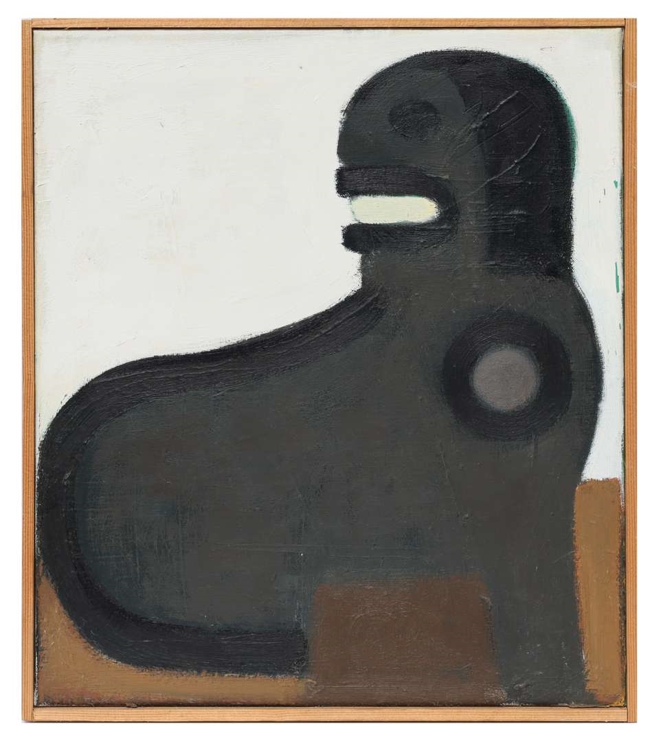 Artwork by Ed Dukkers, Zonder titel, Made of oil on canvas