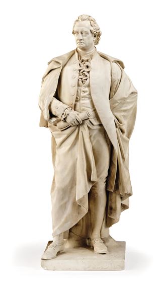 Hugo Wilhelm Fritz Schaper | Nachbildung des Goethe-Denkmals in Berlin ...