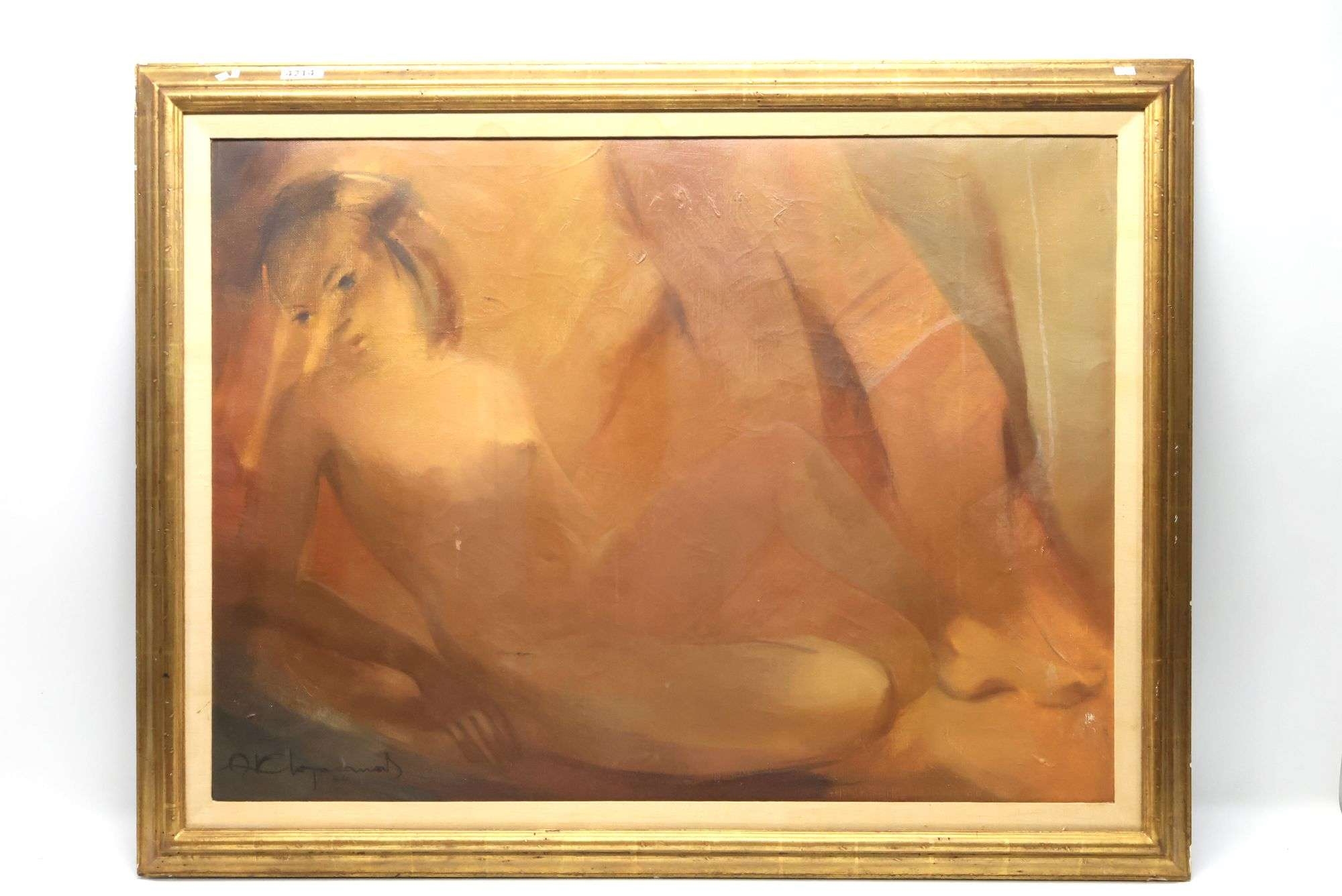 Artwork by Alexander Klopcanovs, Untitled, Made of Oil on Canvas