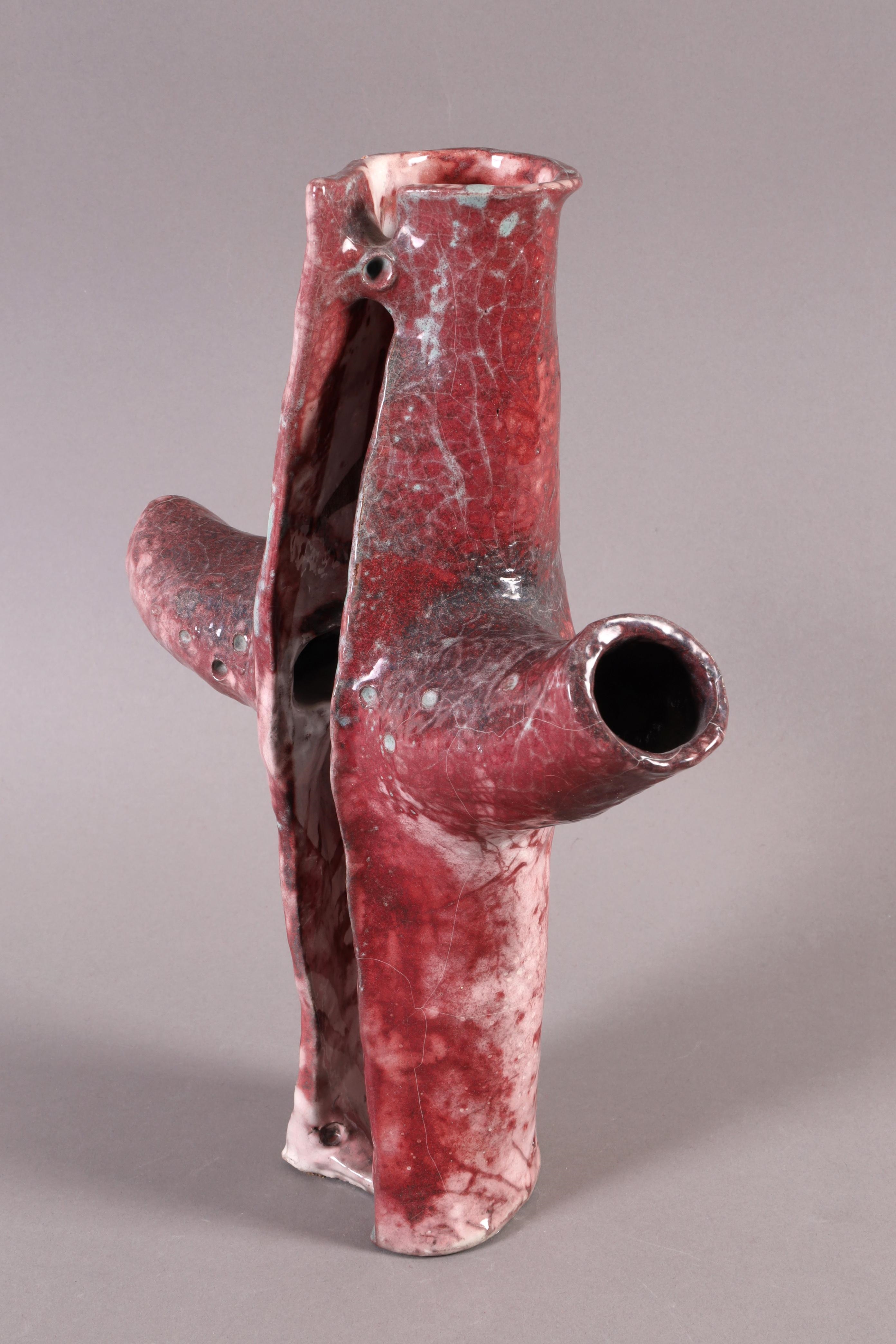 Artwork by Wilma Schalk - Niedermayer, Kreuzskulptur, Made of Kunstkeramik