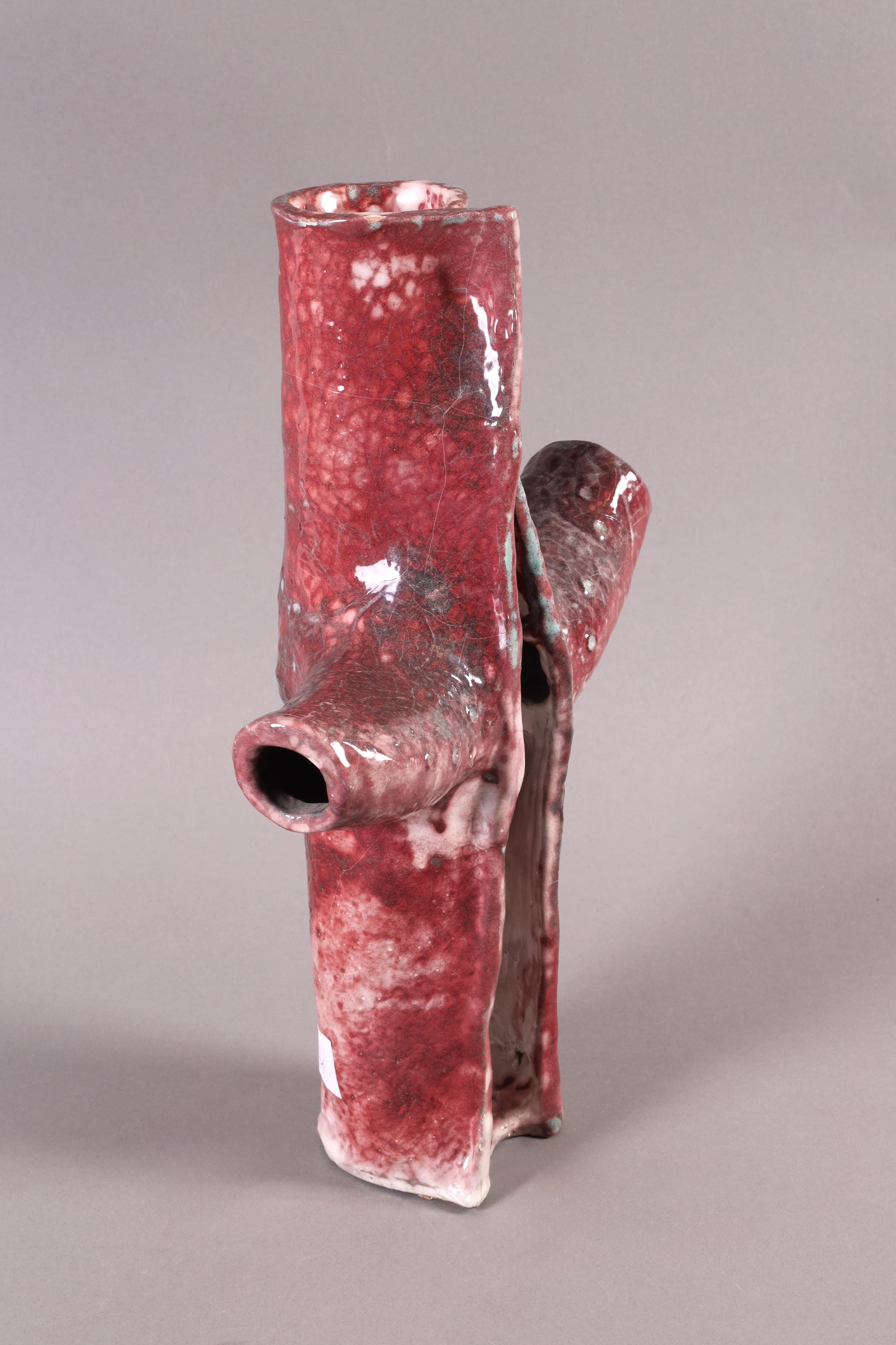 Artwork by Wilma Schalk - Niedermayer, Kreuzskulptur, Made of Kunstkeramik