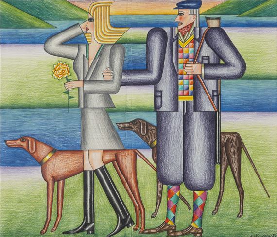 Huntiing par force - Andrzej Krajewski