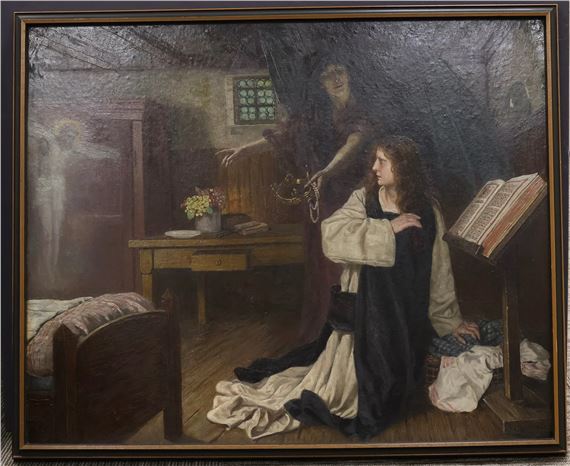 The Temptation - Fritz Roeber