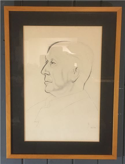 Portrait of "Fr. John Gray by Eric Gill, 1928