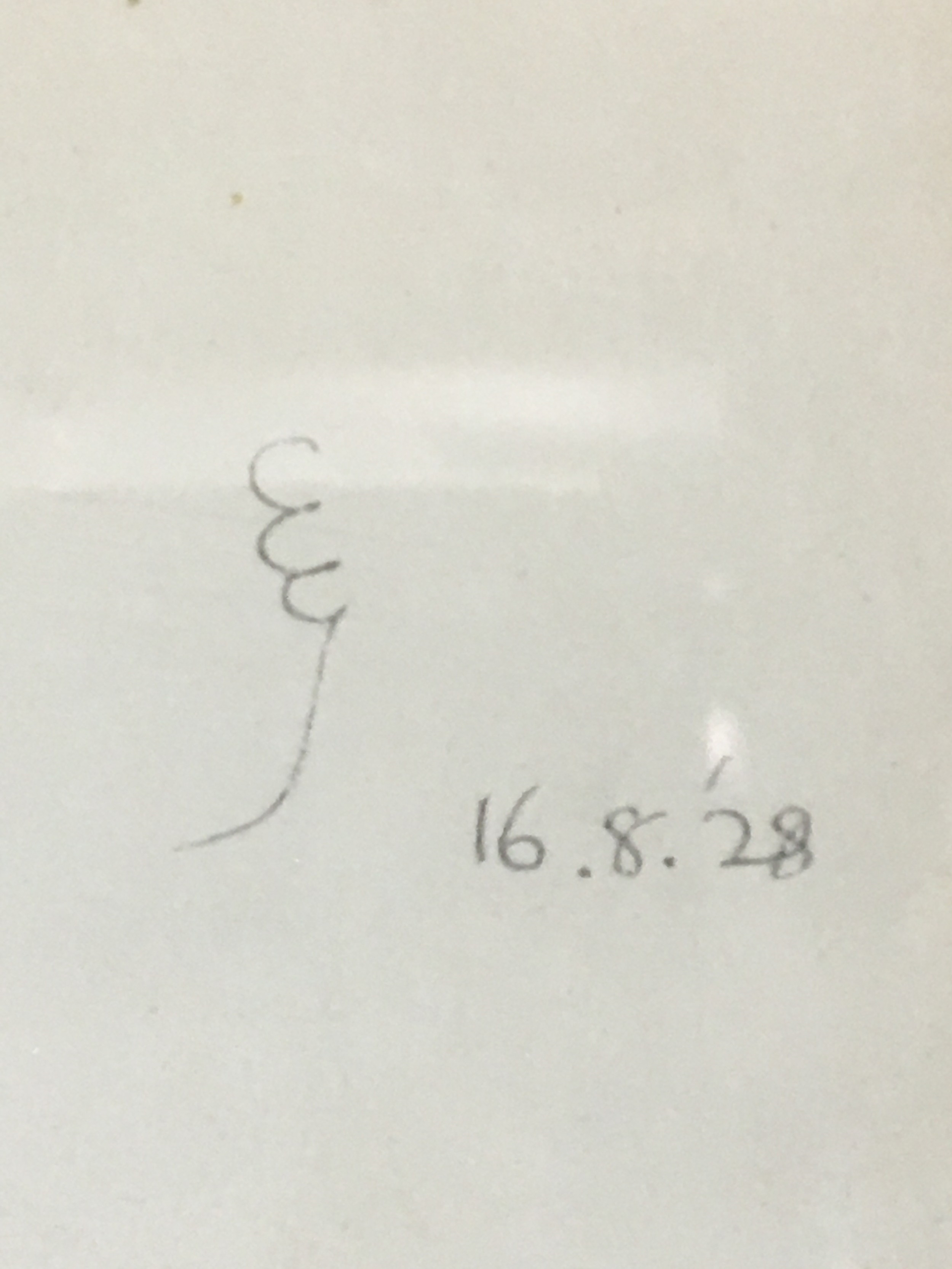 Artwork by Eric Gill, Portrait of "Fr. John Gray, Made of Collotype Print