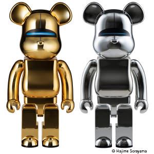 Hajime Sorayama | Sexy Robot Gold Be@rbrick 1000％ (2018) | MutualArt