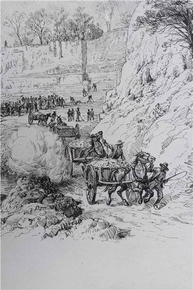 Alfred R. Waud | Important Civil War Drawing (1880 - 1884) | MutualArt