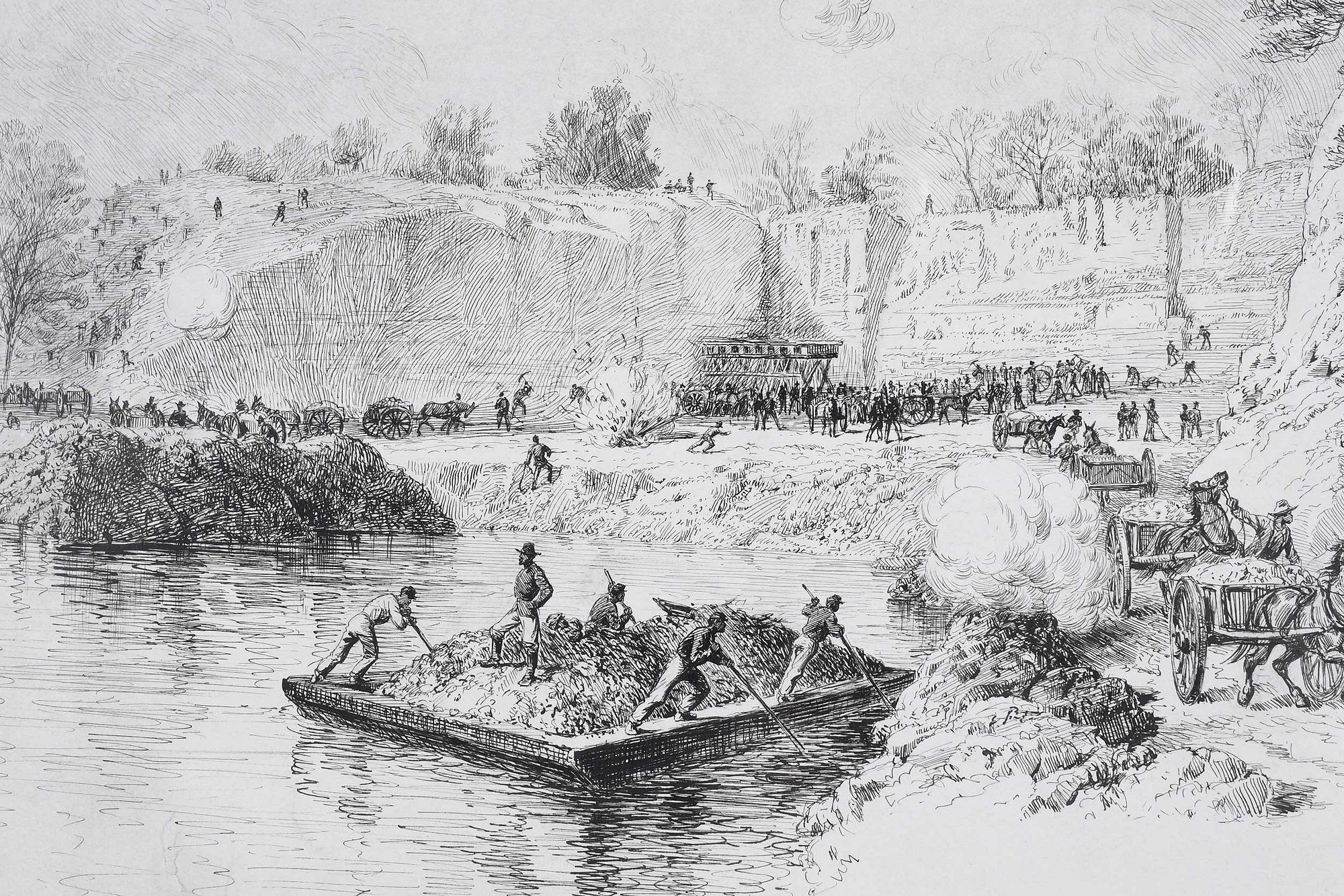 Alfred R. Waud | Important Civil War Drawing (1880 - 1884) | MutualArt