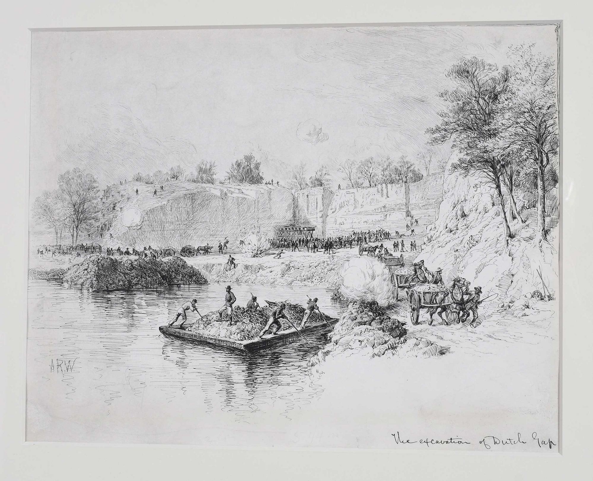 Alfred R. Waud | Important Civil War Drawing (1880 - 1884) | MutualArt