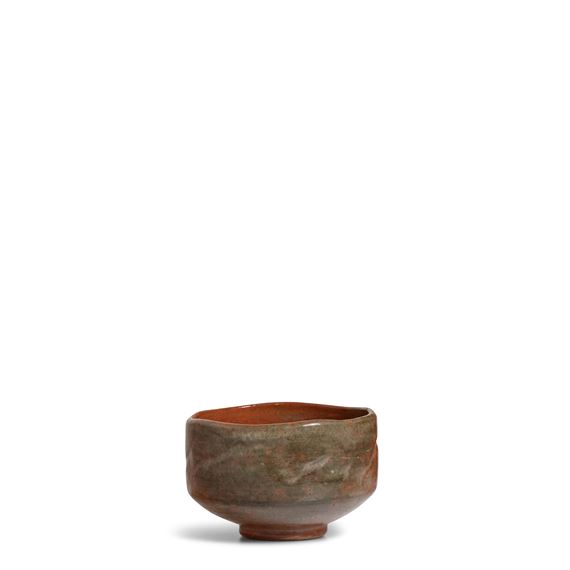 Raku Kichizaemon | A Red Raku Ware Tea BowlMeiji (1868-1912) or Taisho ...