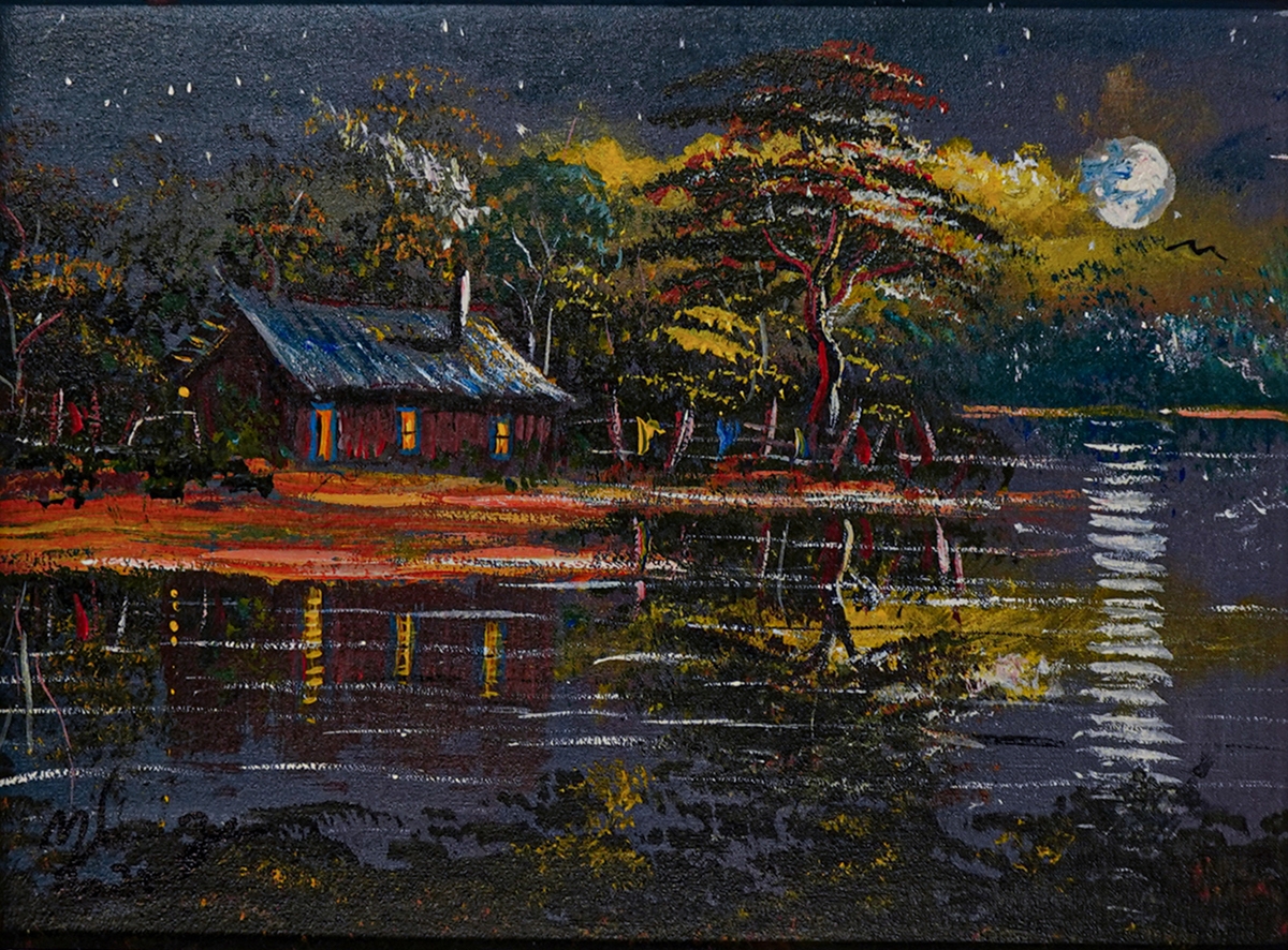 Artwork by Marcos Henrique de Sousa, Paisagem, Made of acrylic on canvas