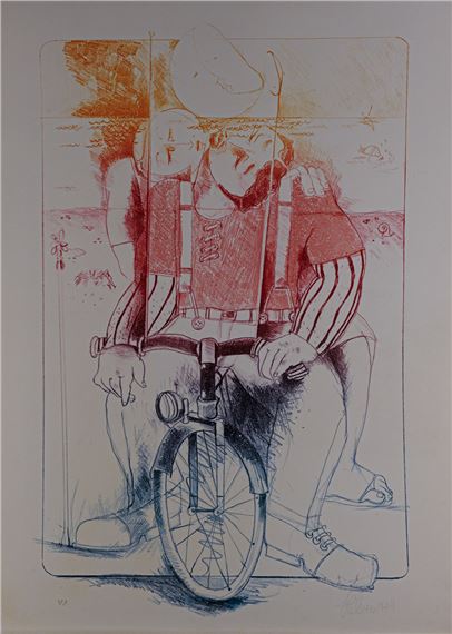 Ciclista by Helenos Silva, 1979