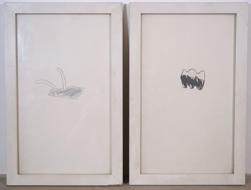 Artwork by Martine Diemer, Abstract compositions, Made of Mixed Media On Paper