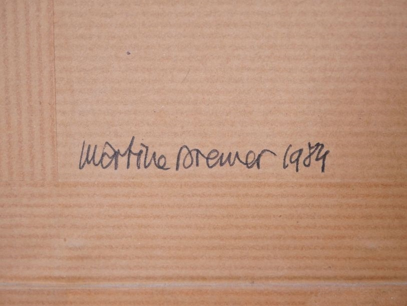 Artwork by Martine Diemer, Abstract compositions, Made of Mixed Media On Paper