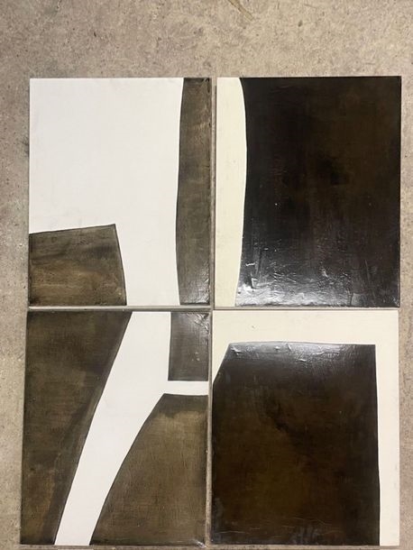 Artwork by Toma Popovici, Untitled, Made of Mixed Media On Canvas