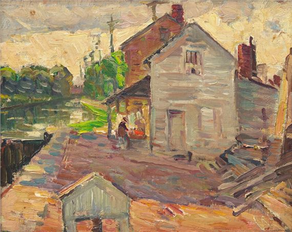 Study for Lock Keeper's House - John Fulton Folinsbee