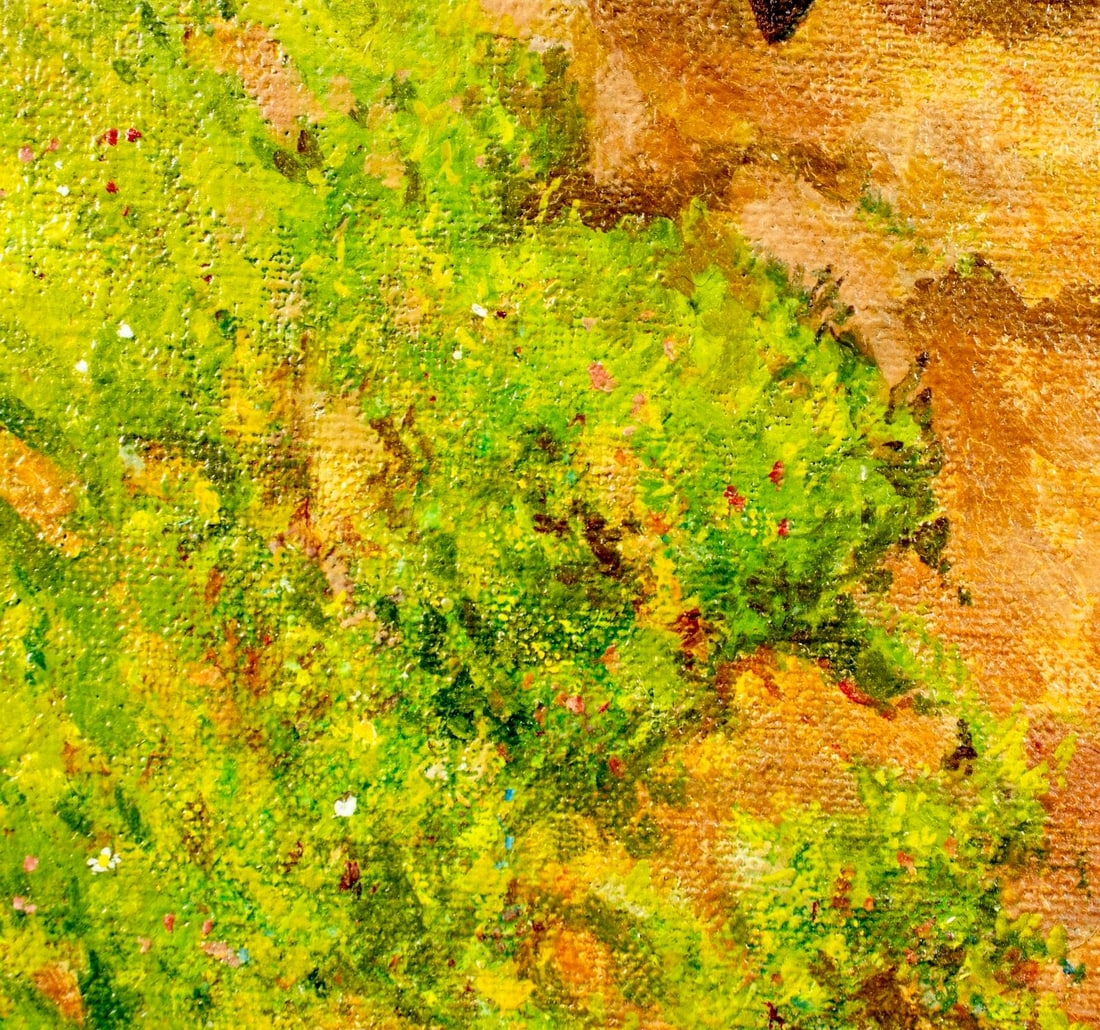 Artwork by N Syrzov, Three Men in Horse Carriage, Made of Oil On Canvas