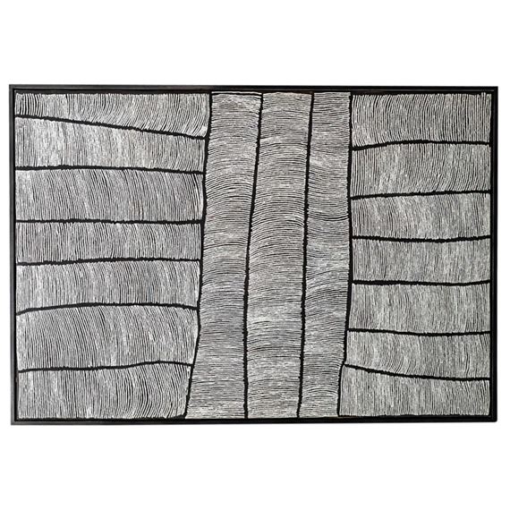 Sandhills at The Site of Nigarru - Charlie Ward Tjakamarra