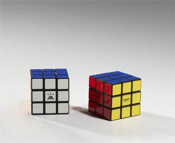Space Invader | Rubik's x Invader (2022) | MutualArt