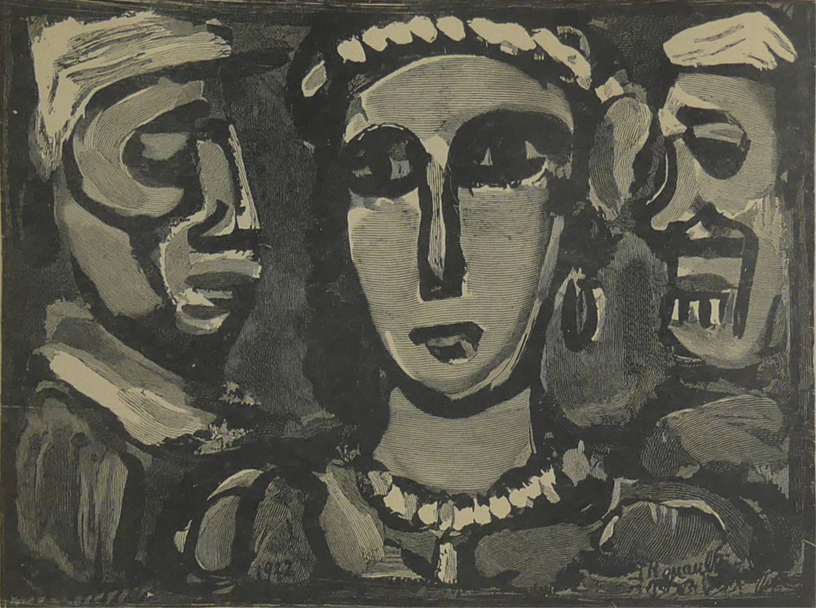 Georges Rouault | LES VISAGES | MutualArt