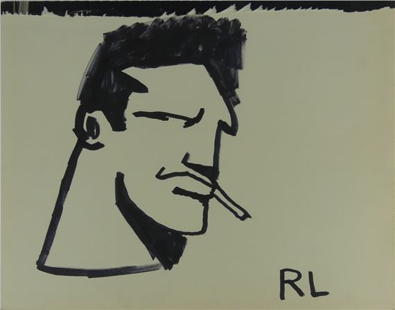 R.l | MAN WITH CIGARETTE | MutualArt