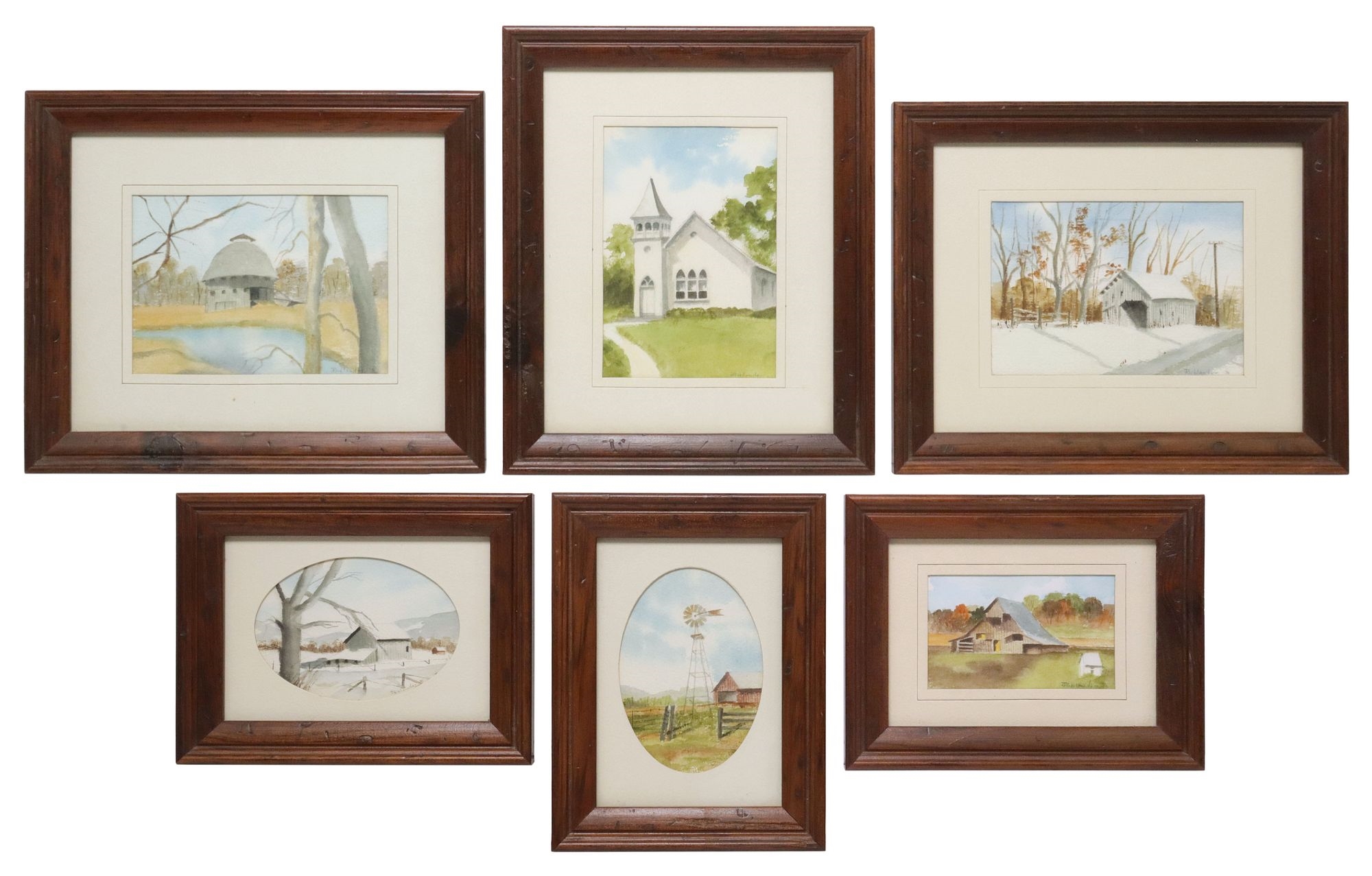 Artwork by Joan Bohlander, Indiana Watercolors, Made of Watercolor On Paper