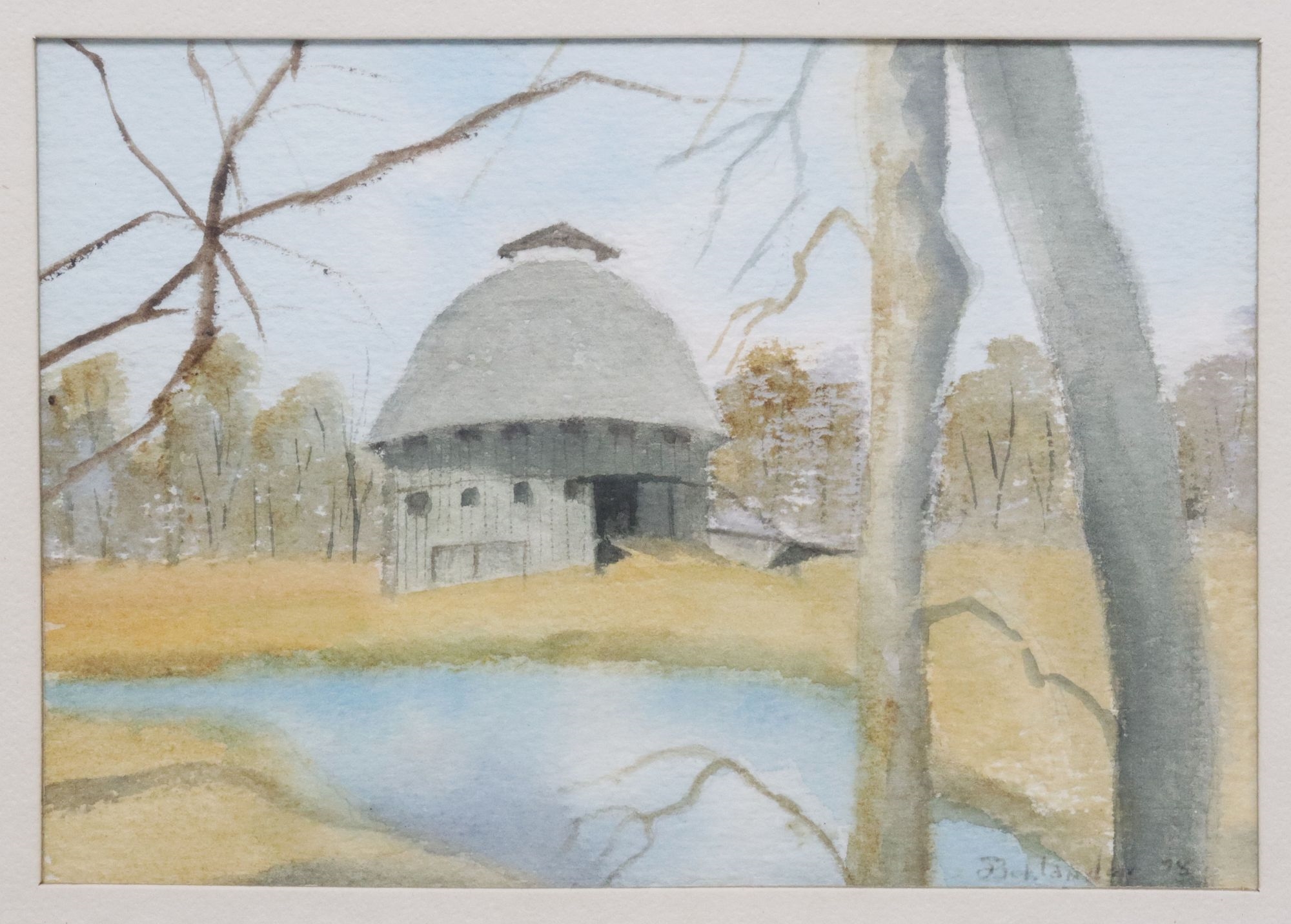 Artwork by Joan Bohlander, Indiana Watercolors, Made of Watercolor On Paper