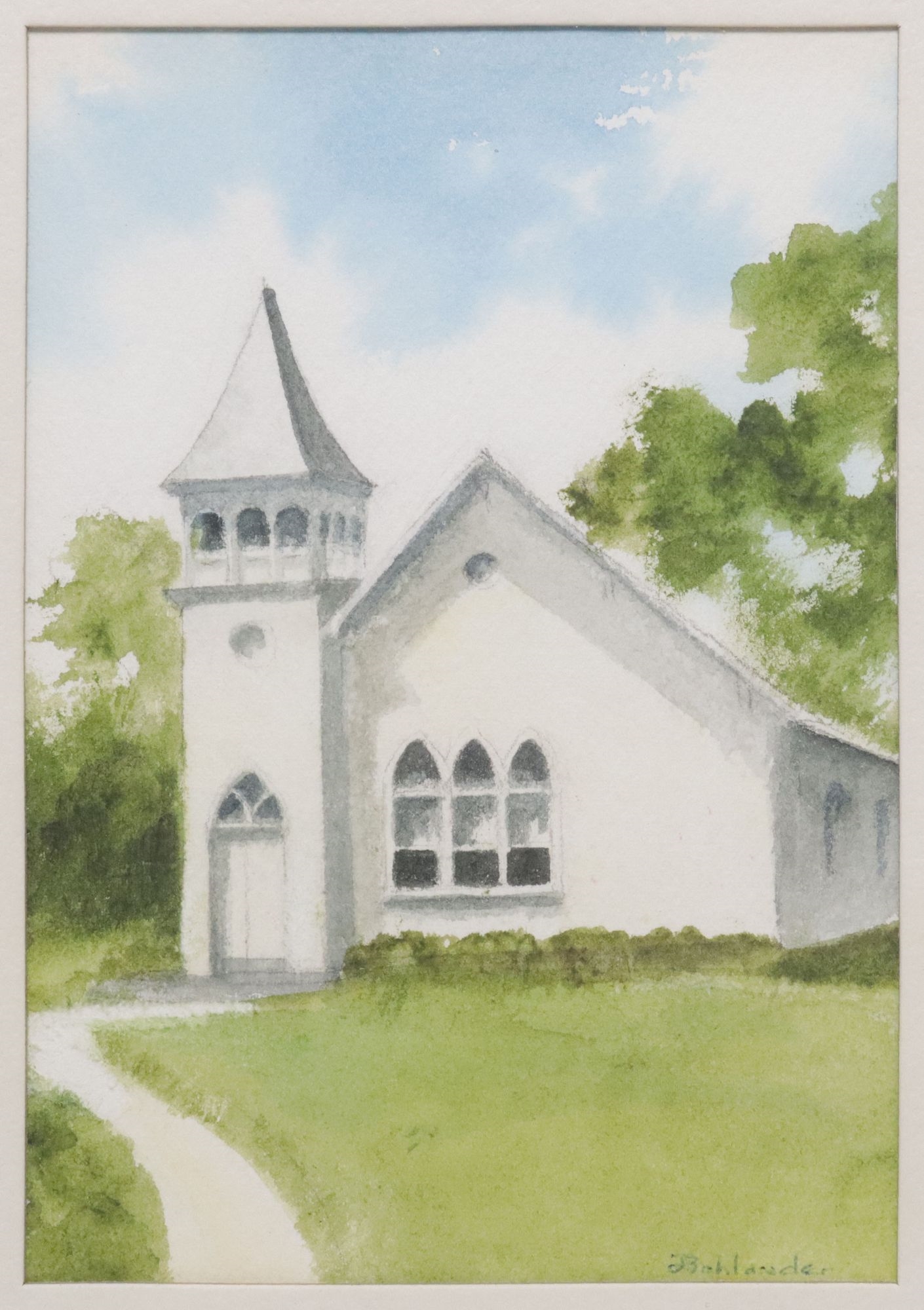 Artwork by Joan Bohlander, Indiana Watercolors, Made of Watercolor On Paper