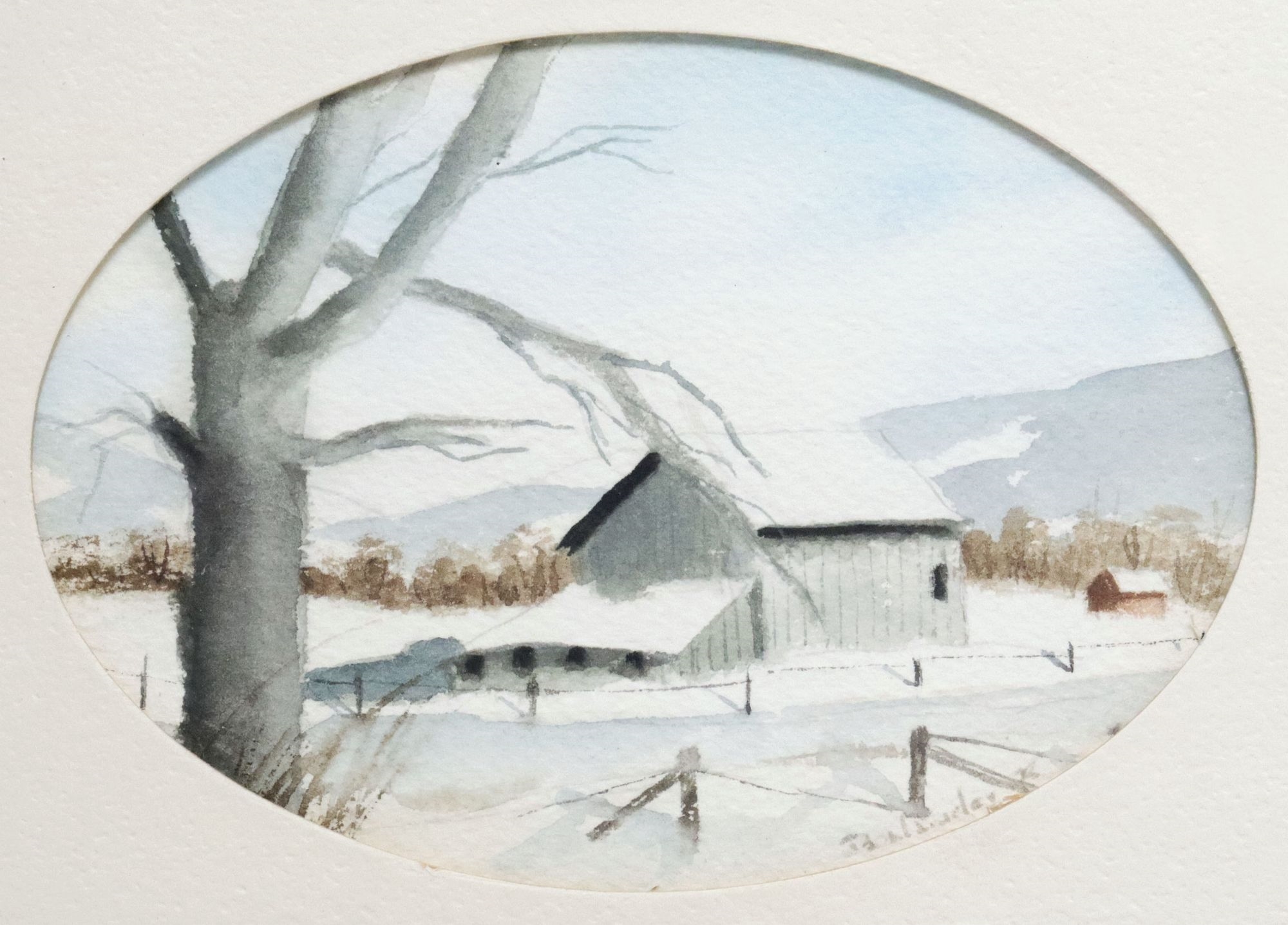 Artwork by Joan Bohlander, Indiana Watercolors, Made of Watercolor On Paper