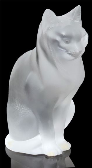Chat Assis (Sitting Cat by René Lalique
