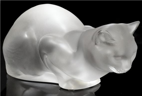 Chat Couche (Crouching Cat