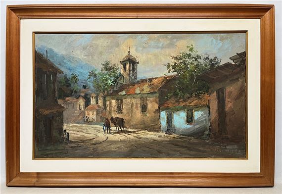ブラジル アルゼンチン画家 Pablo Matania パブロ・マターニア　絵画 ブラジル アルゼンチン画家 Pablo Matania パブロ・マターニア絵画