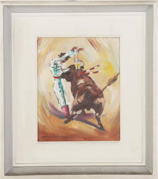 Cena tauromáquica - bandarilheiro - Domingos Saraiva