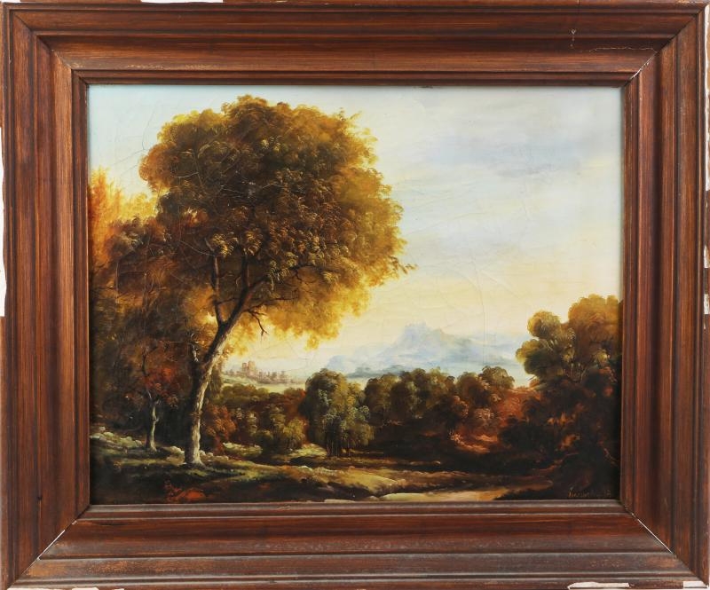 Artwork by Abraham Levy Lima, Paisagem, Made of oil on canvas