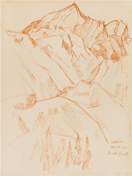 Alpspitz - Marsden Hartley