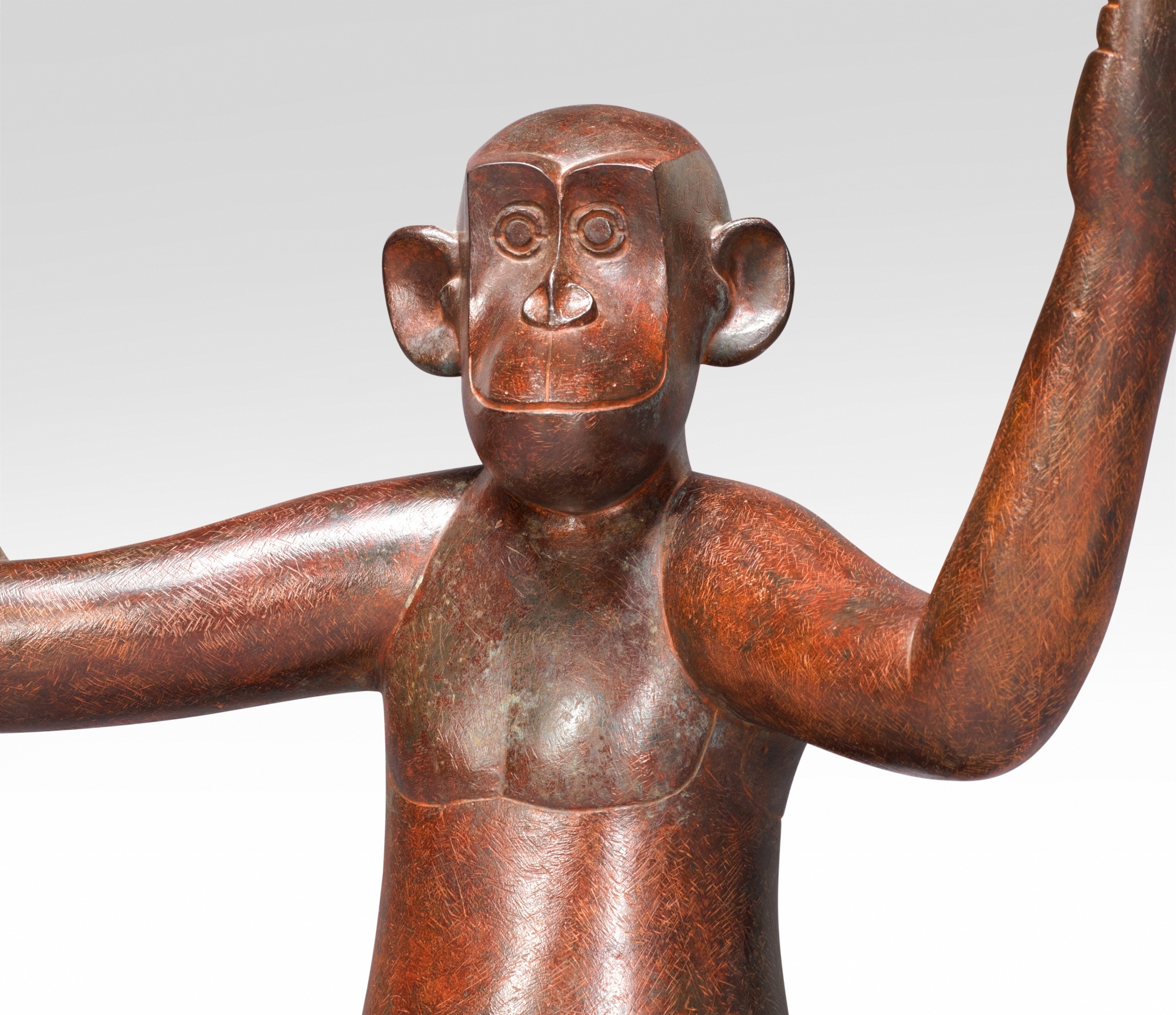François-Xavier Lalanne | Singe Attablé Occasional Table (2003) | MutualArt
