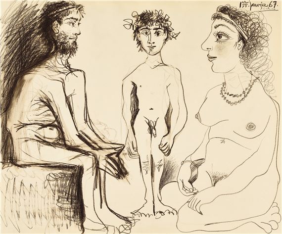 Le garçon couronné - Pablo Picasso