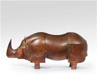 Unique Petit Rhinocéros Mécanique Condiment Holder