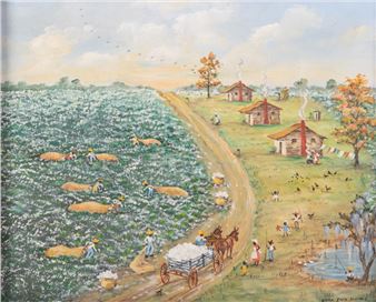 Folk Art Scene - Orra Etta Manry