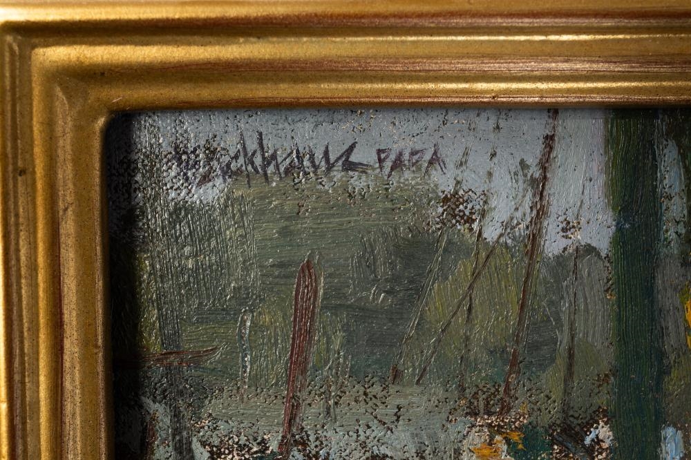 Artwork by Kenn Erroll Backhaus, MAKE READY, Made of Oil On Canvas Board