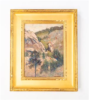 SUMMER HILLSIDE - Edward Parker Hayden