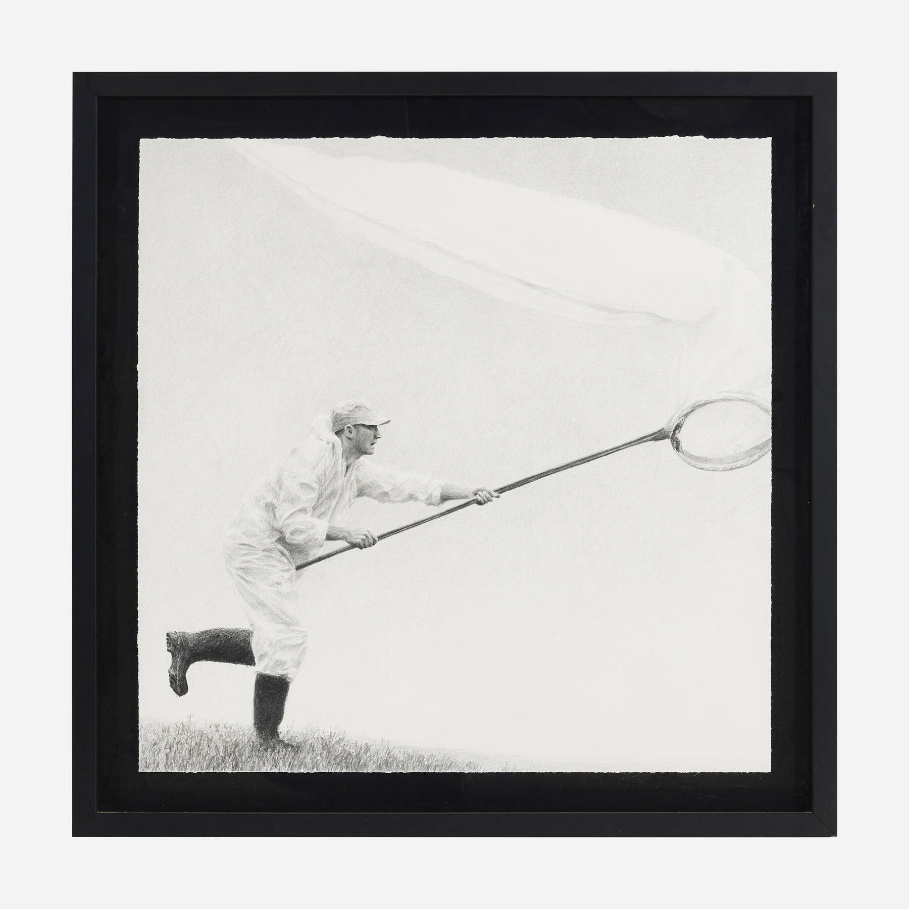 Artwork by Ethan Murrow, Reversing Extinction #2, Made of Graphite On Paper