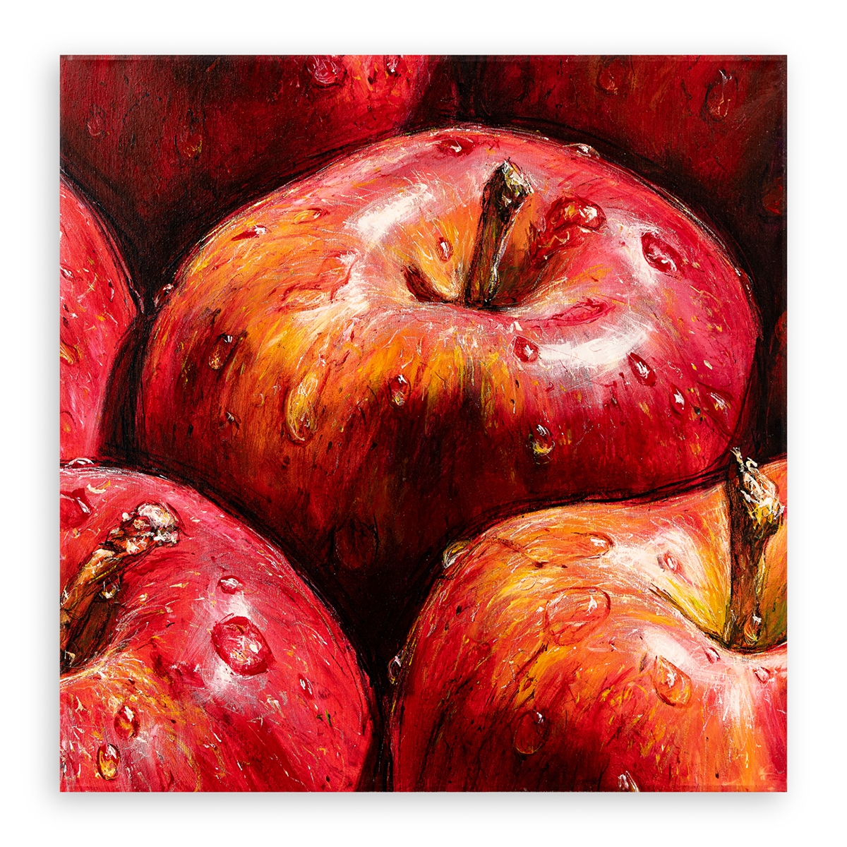 Artwork by Almà Ch., Maria Teresa, Made of acrylic on canvas