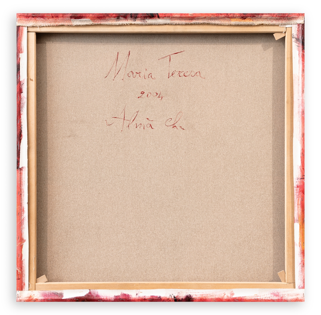 Artwork by Almà Ch., Maria Teresa, Made of acrylic on canvas