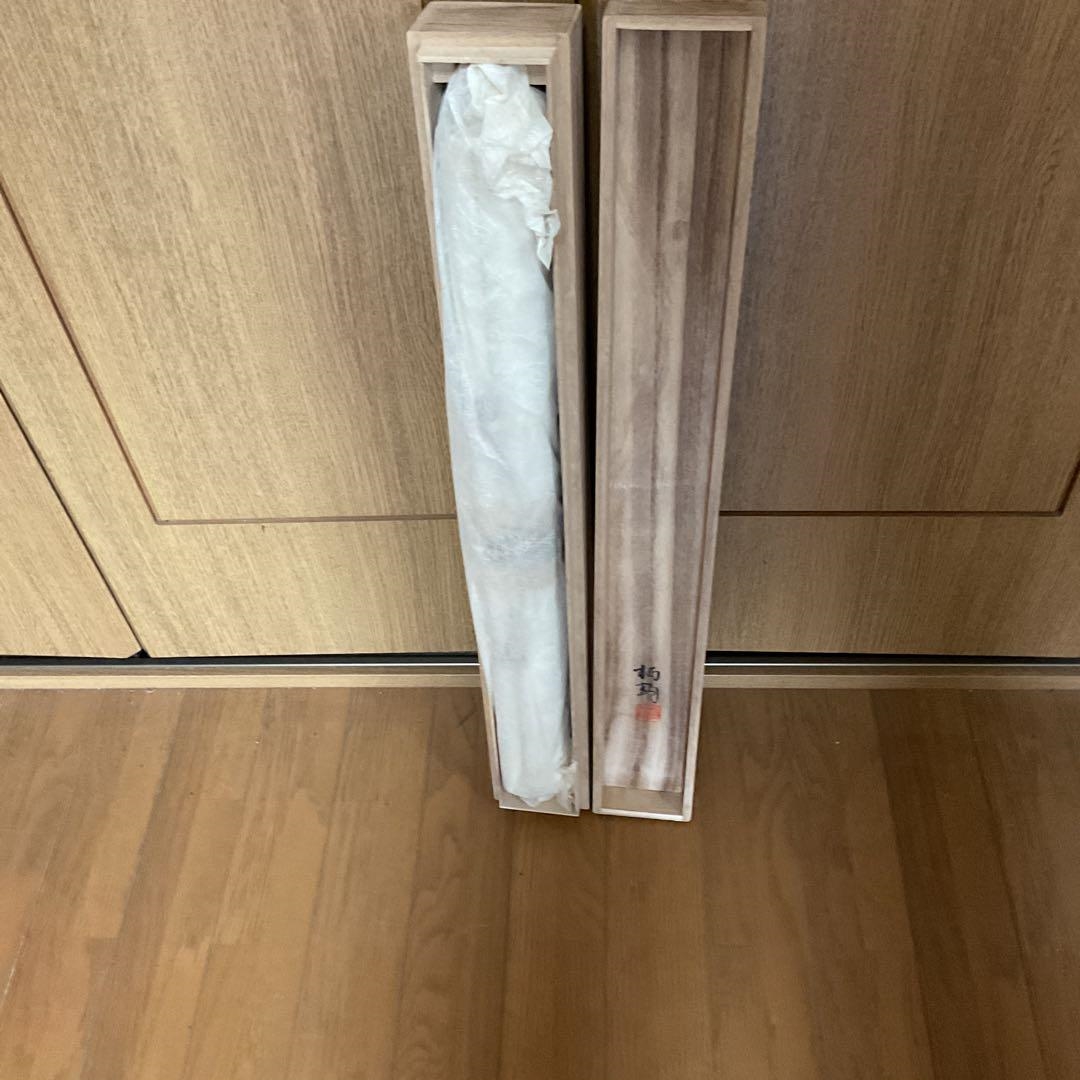 Artwork by Tsuru Su, Japanese Koi Carp Hanging Scroll, Made of Japanese Painting