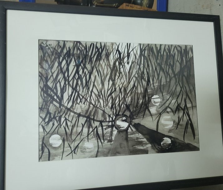 Artwork by Tristan Vyskoc, NUEE ARDENTE, Made of Lithograph On Paper