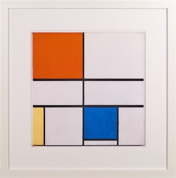 Piet Mondrian | Tableau No. 2/Composition No. VII (1913) | MutualArt