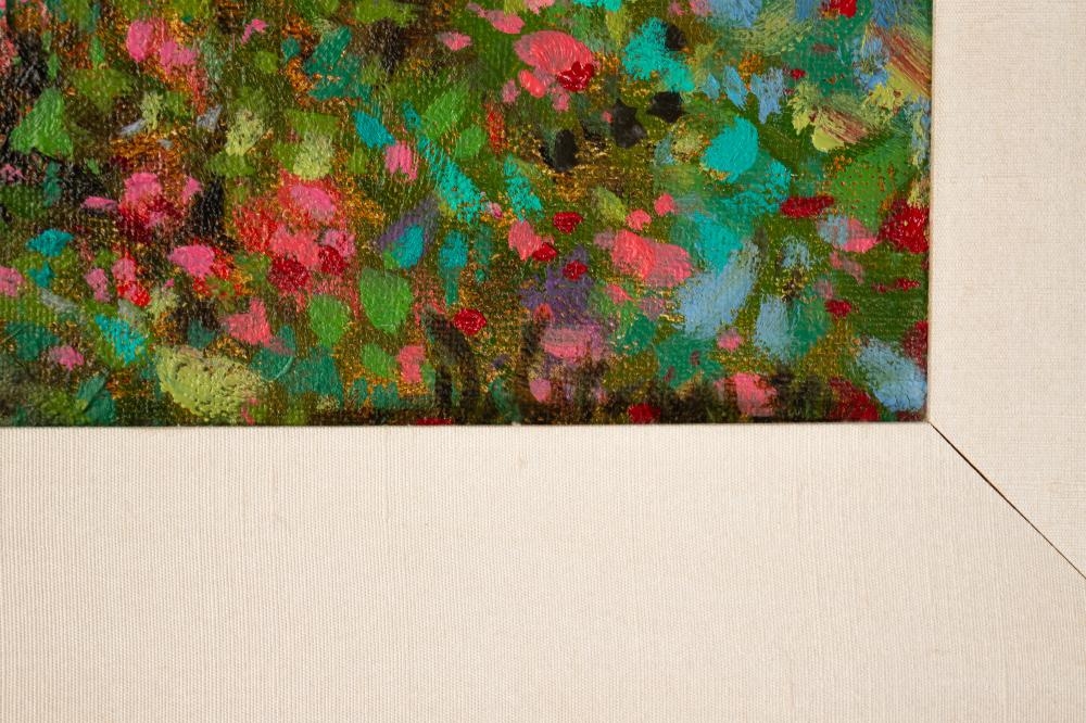 Artwork by Deborah Cotrone, SUMMER JOY, Made of Oil On Board