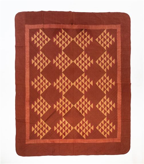 Birds in Flight Quilt by Amish, 1881